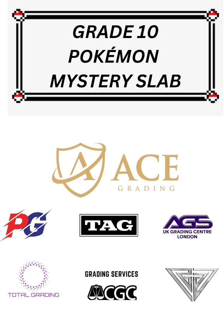 Grade 10 Pokémon Mystery Slab