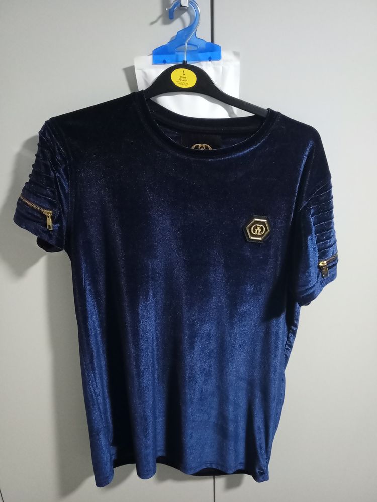 Velvet Blue Velvet Short Sleeve Shirt product image
