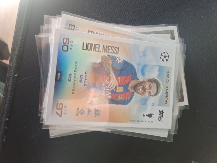 Topps Lionel Messi Football Trading Cards product image