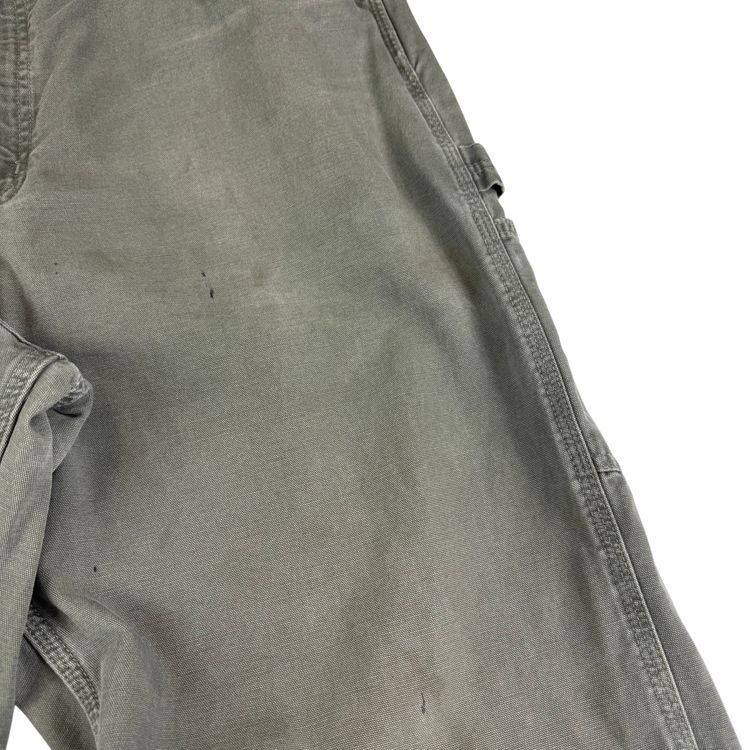 Carhartt Carpenter Loose Fit Workwear Trousers Green imagen 7