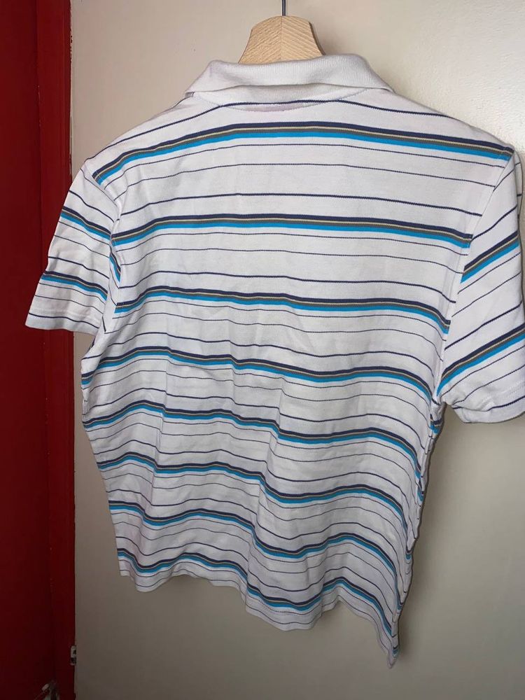 Puma striped polo shirt L image 2