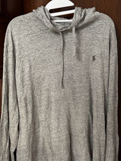 Ralph Lauren Grey Hoodie tozmiar L