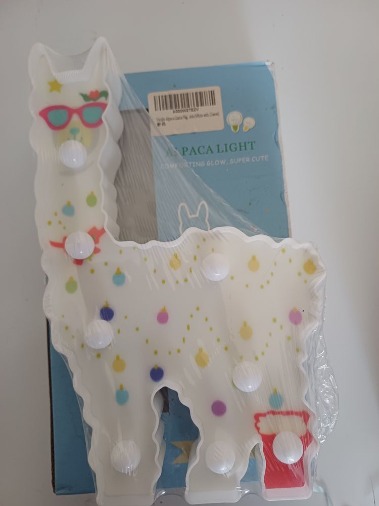 Llama-Shaped Light Decoration