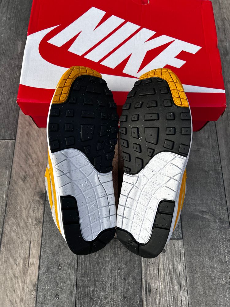 Nike Air Max 1 Essential Trainers - ‘University Sunset Yellow’ - Size UK 7, 8.5  image 8