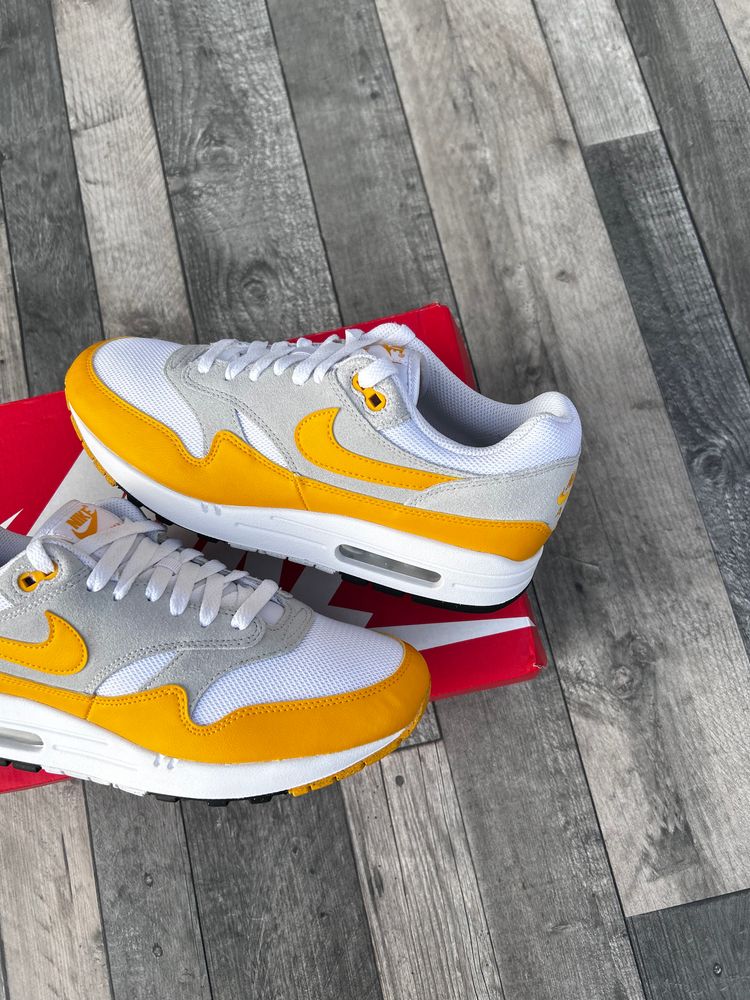 Nike Air Max 1 Essential Trainers - ‘University Sunset Yellow’ - Size UK 7, 8.5  image 5