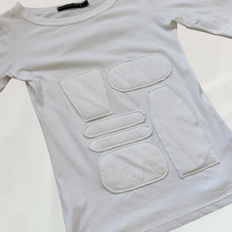 Marithé + François Girbaud 3/4 length sleeve top 4