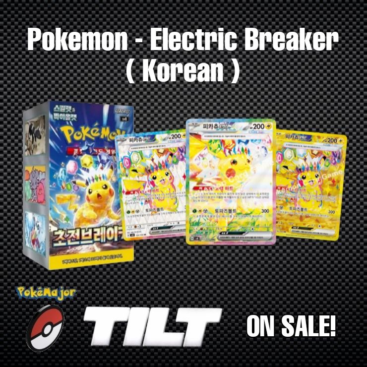 1x Pokemon - Electric Breaker Korean Booster Pack