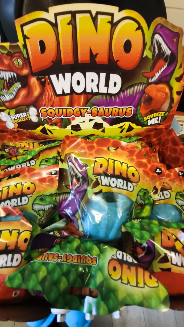 Dino World Squidgy-Saurus Toy