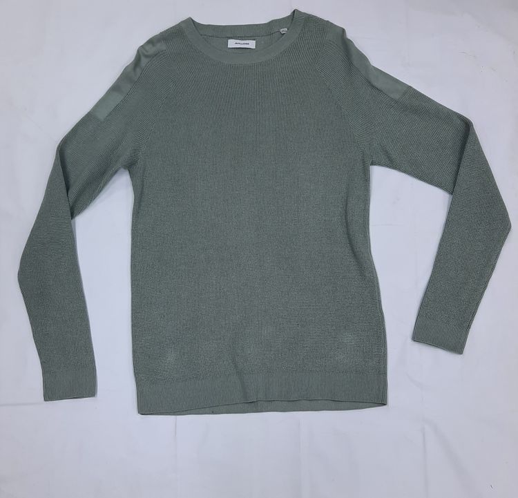 Jack & Jones Green Knit Sweater