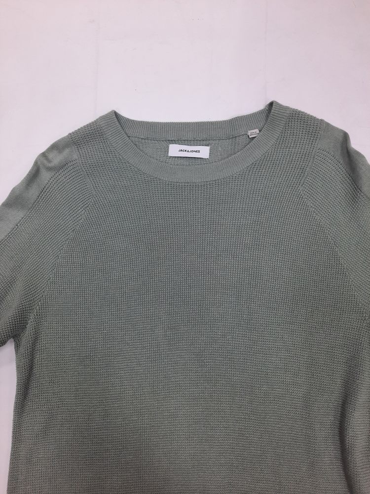 Jack & Jones Green Knit Sweater image 2