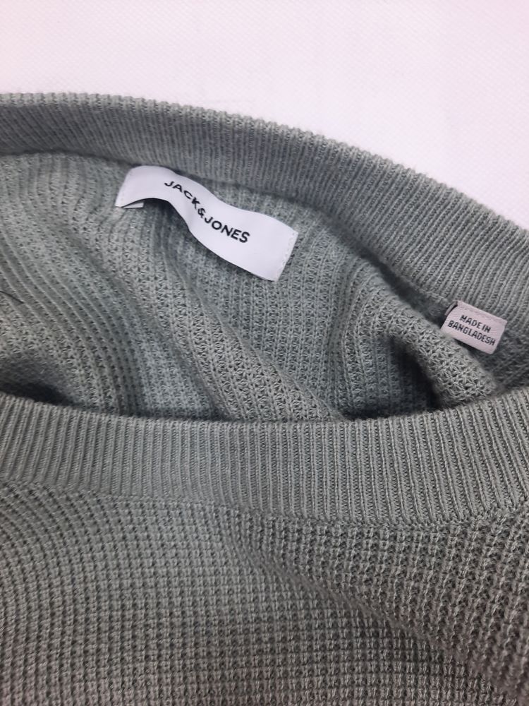 Jack & Jones Green Knit Sweater image 3