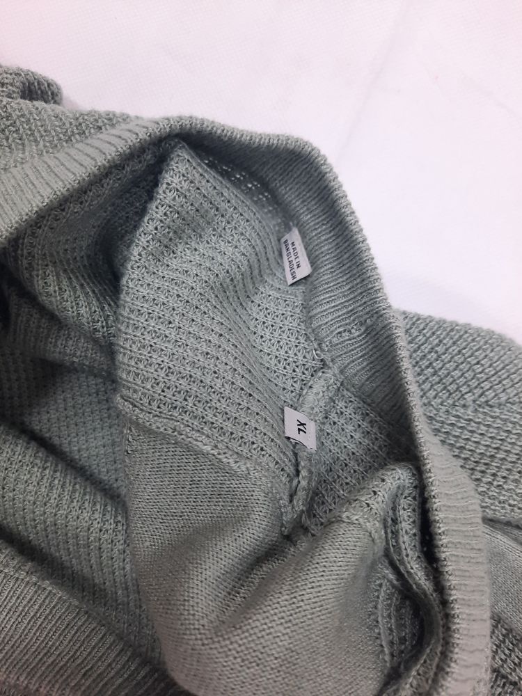 Jack & Jones Green Knit Sweater image 5