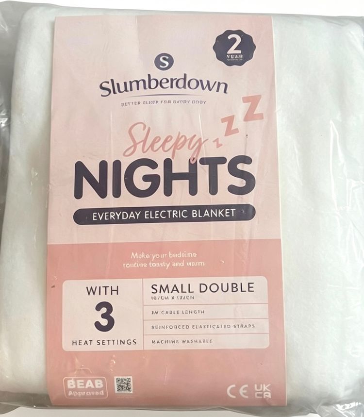 Slumberdown Sleepy Nights Everyday Electric Blanket