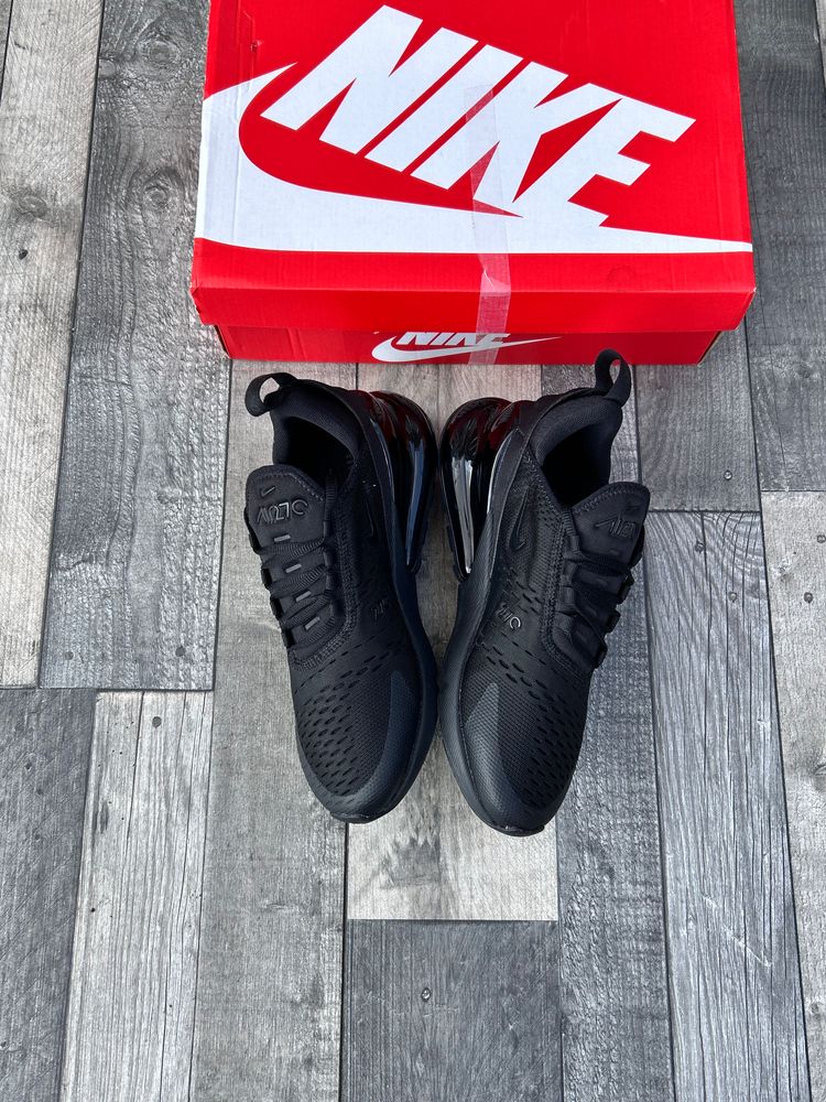Nike Air Max 270 Trainers - ‘Triple Black’ - Size UK 6 (EU40) 5