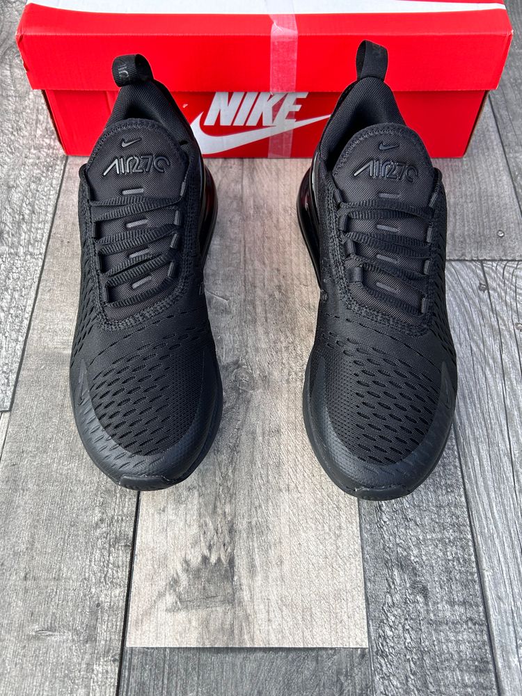 Nike Air Max 270 Trainers - ‘Triple Black’ - Size UK 6 (EU40) 4