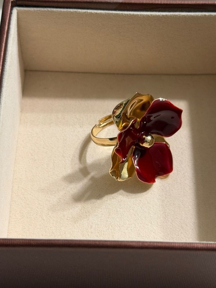 Flower-Shaped Ring