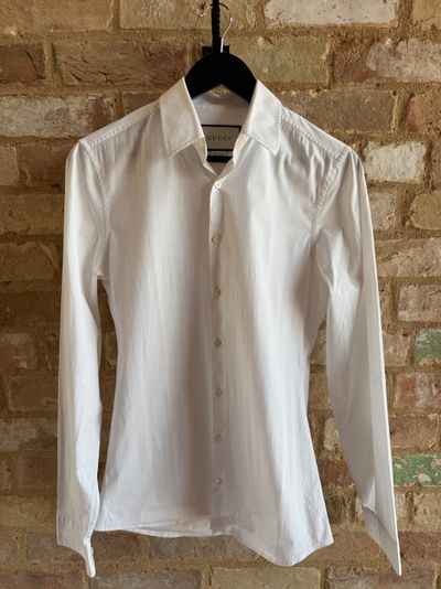 Gucci White Long Sleeve Shirt £500rrp