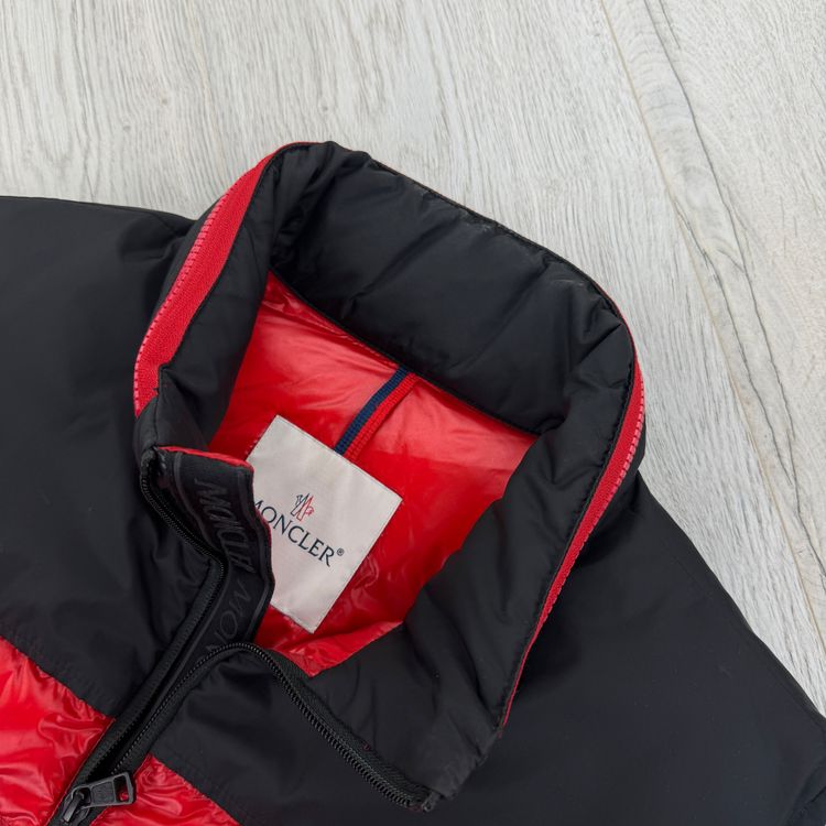 Moncler Men’s Red Dupres Down Gilet - Size 3 image 6