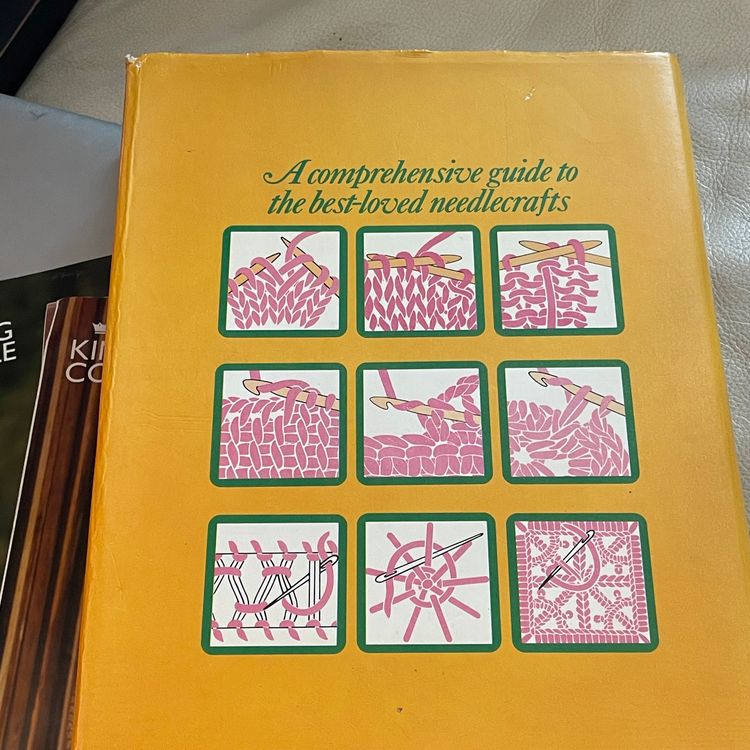 Vintage The Complete Book of Knitting, Crochet & by Pam Dawson  image 10