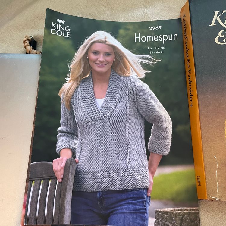 Vintage The Complete Book of Knitting, Crochet & by Pam Dawson  image 5