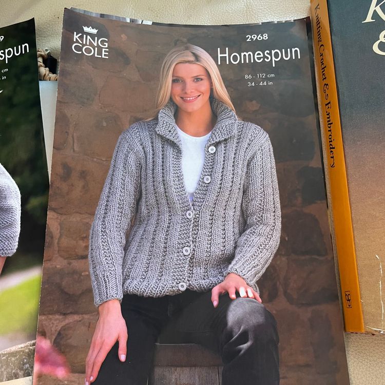 Vintage The Complete Book of Knitting, Crochet & by Pam Dawson  image 4