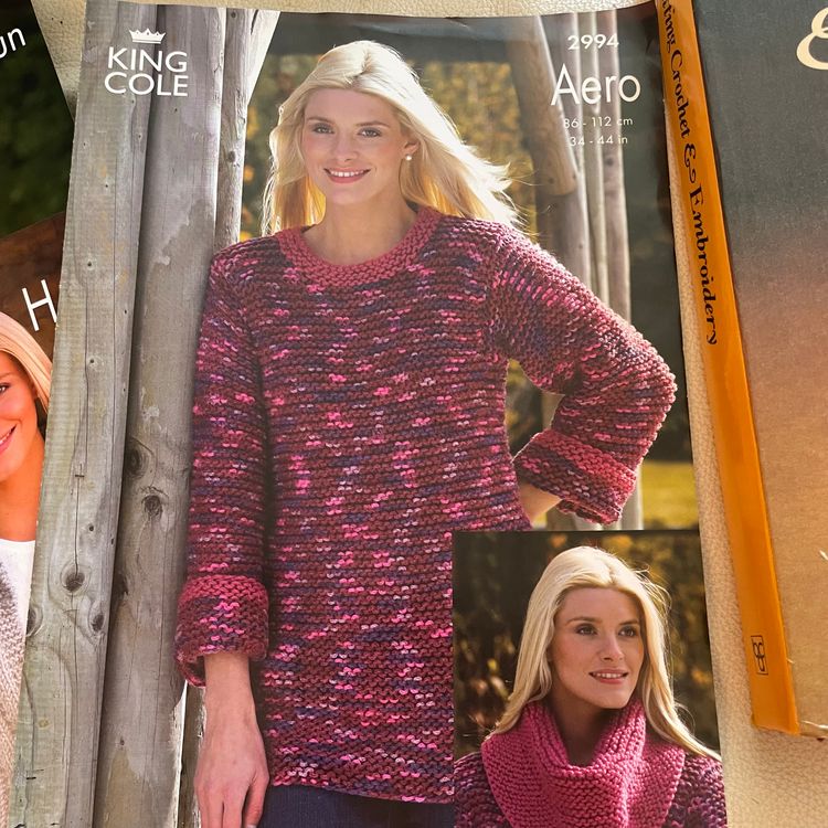 Vintage The Complete Book of Knitting, Crochet & by Pam Dawson  image 3