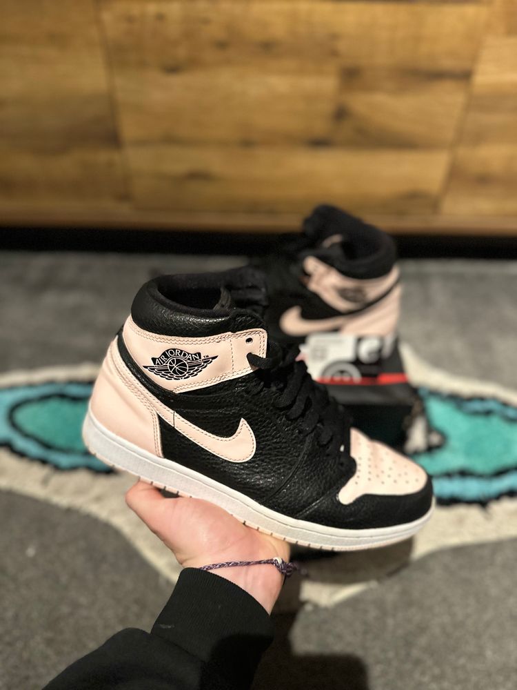 Jordan 1 Retro High “Black Crimson Tint” U.K. 8.5
