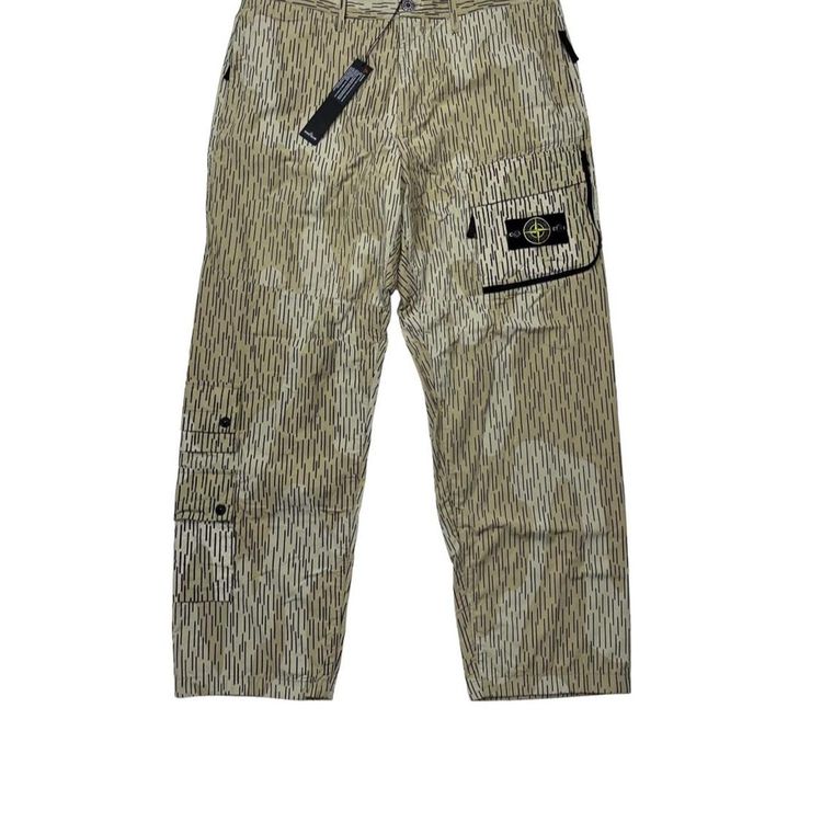 Stone Island Rain Camo Reflective Cargos W36 BNWT RRP £565