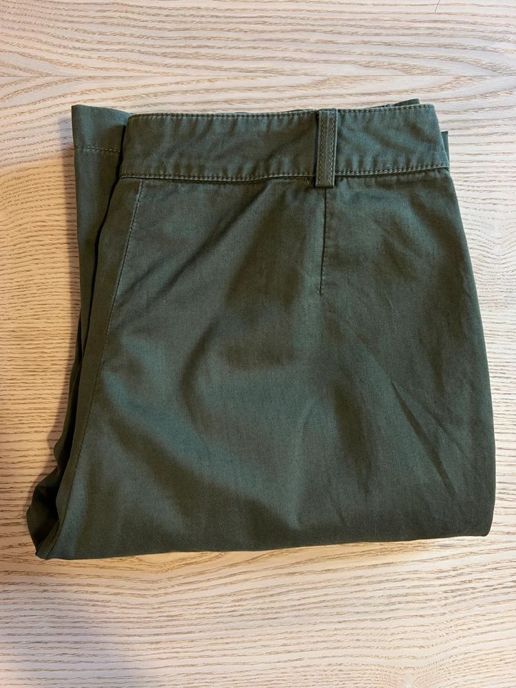 Lacoste – Olive Green 100% Cotton Chino Trousers – Straight Leg – Size 38 - 130€ image 10