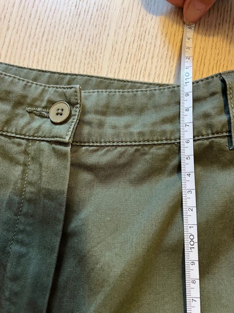 Lacoste – Olive Green 100% Cotton Chino Trousers – Straight Leg – Size 38 - 130€ image 6