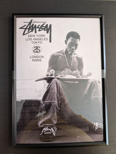 Stussy Framed Poster 21x30
