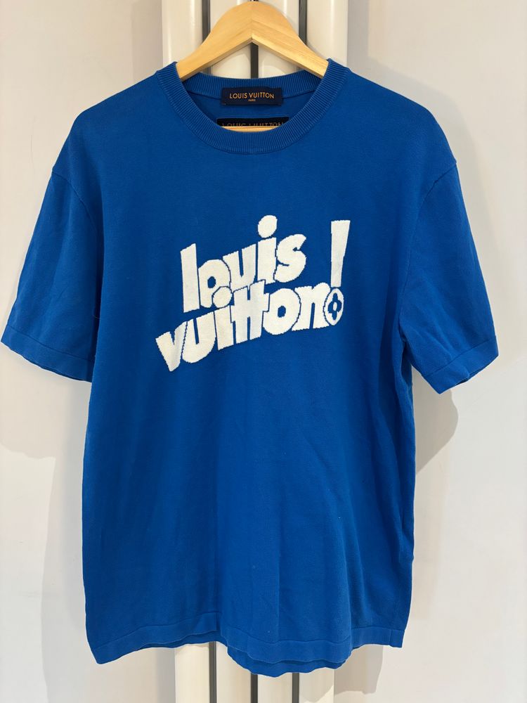 Louis Vuitton Knit Tee Rare XL PTP 22.5 fits L