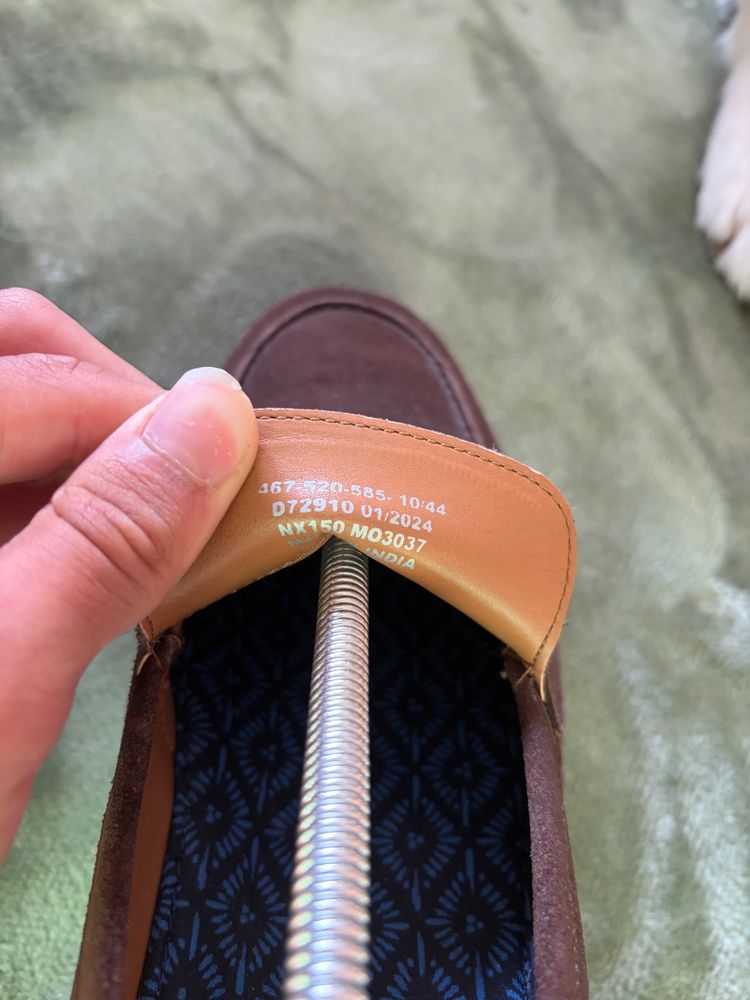 Brown Suede Slip-On Shoes (next) image 7