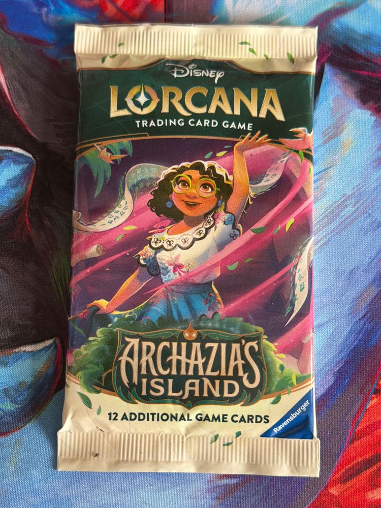 Disney Lorcana Archazia'S Island Trading Card Game Pack imagen 1