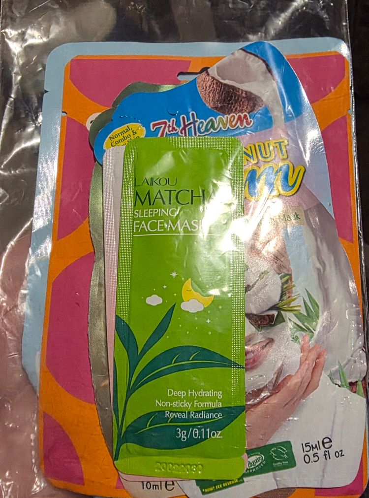 Other Sleeping Face Mask And Facial Mask 7 pack product image