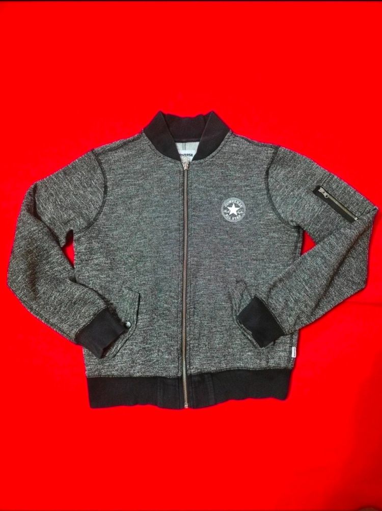 Converse Converse Grey Zip-Up Jacket product image