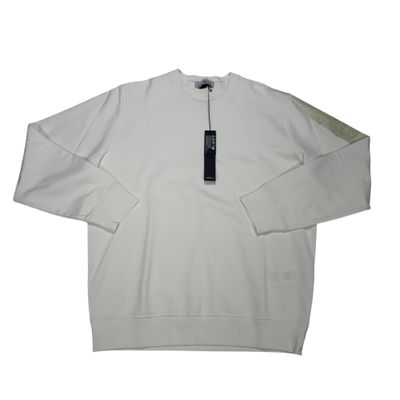 Stone Island Shoulder Graphic White Jumpers