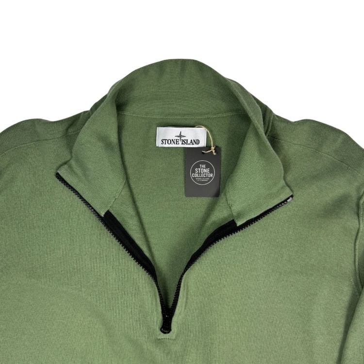 Jersey Half-Zip Stone Island verde - talla 3XL imagen 2