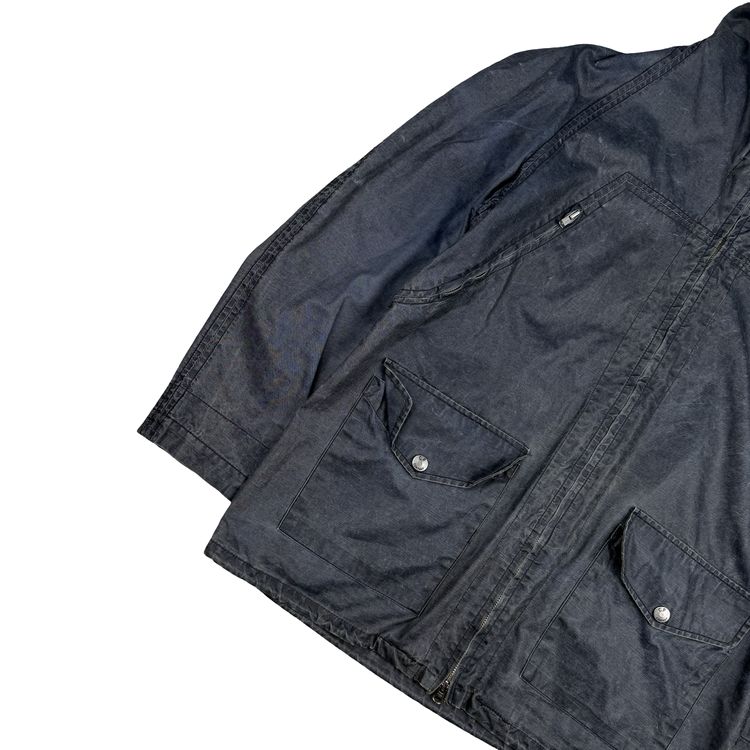 CP Company Vintage Denim 2002 Lino Flax Hooded Jacket- Medium (48) image 8