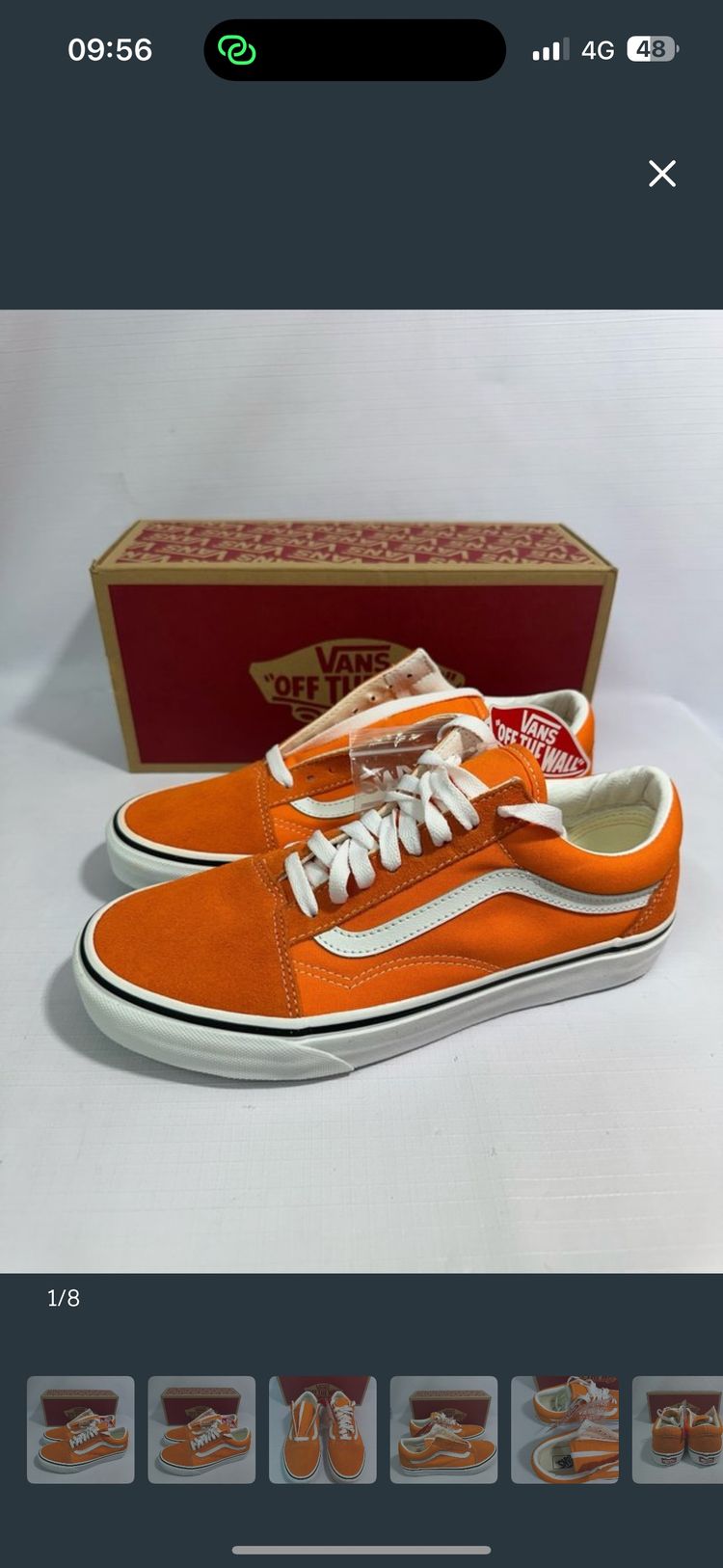 Vans Orange Sneakers