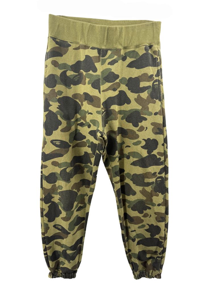 BAPE Camo Regular Fit Sweatpants image 1