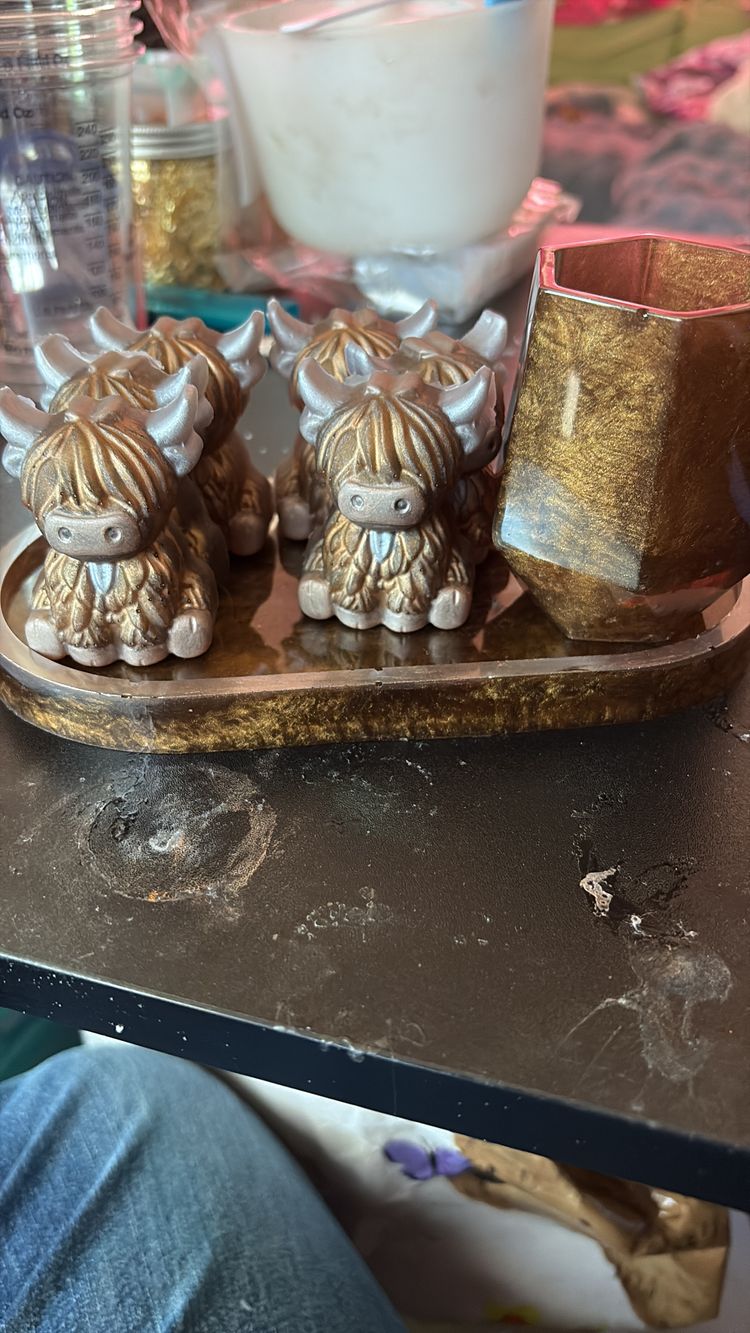 Various highland cow keyrings  image 5