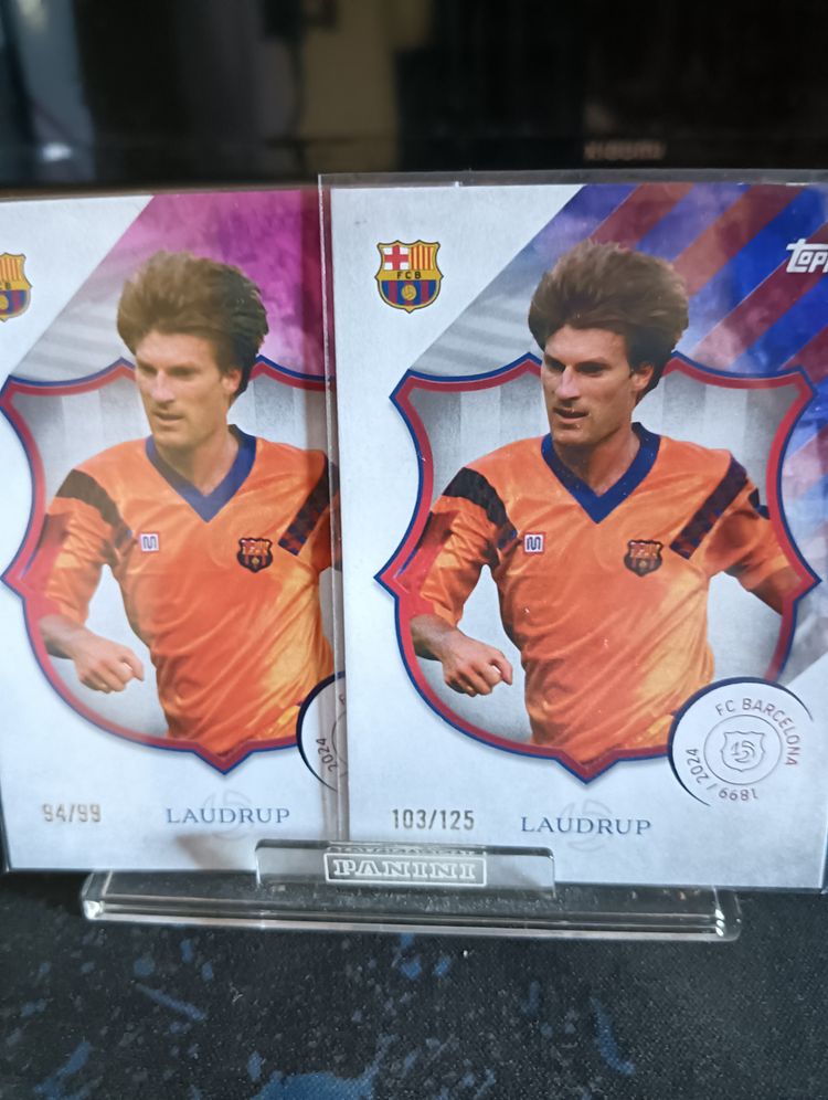 2 numeradas Laudrup 125 aniversario 