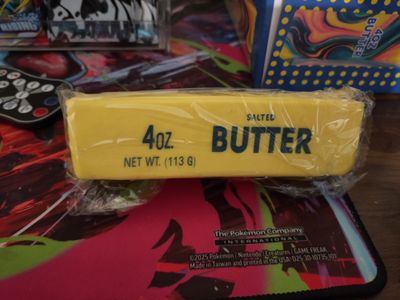 Yellow Butter-Shaped