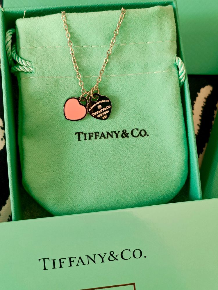 Tiffany & Co. Necklace With Heart And Tag Charms image 2