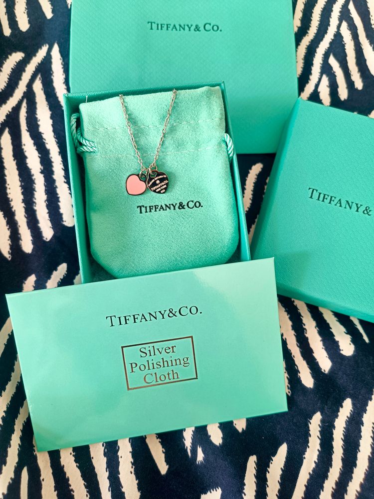 Tiffany & Co. Necklace With Heart And Tag Charms image 1