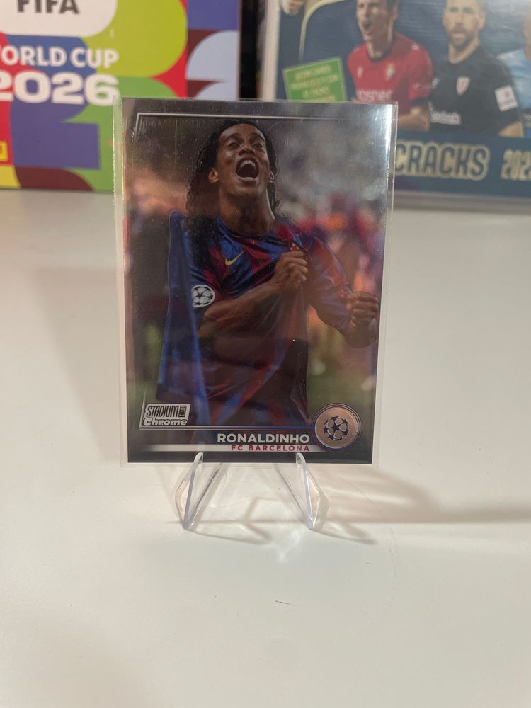 Topps Ronaldinho Football Trading Card zdjęcie produktu