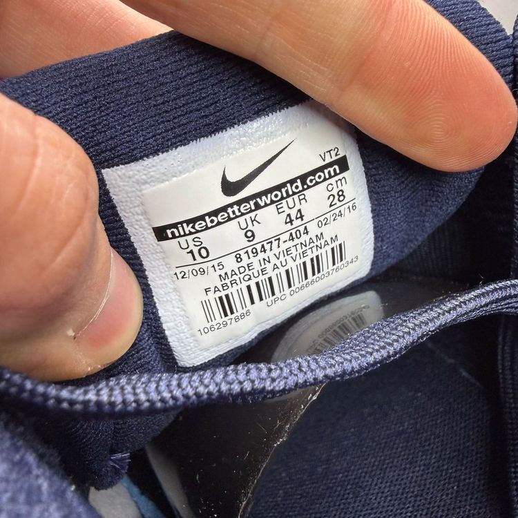 Immagine di Nike Air Max 90 Size UK 9 Ultra Moire Blue Obsidian Men's Trainers 819477-404 4