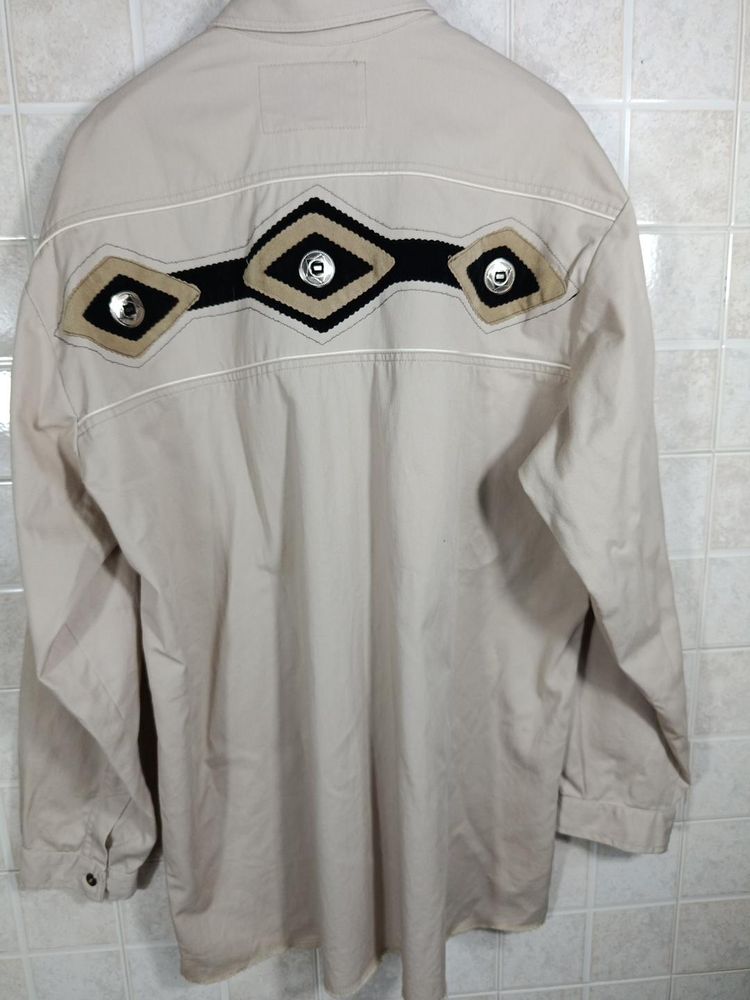 Camicia Western Lobo Rider's – XXL – Men Vintage image 5