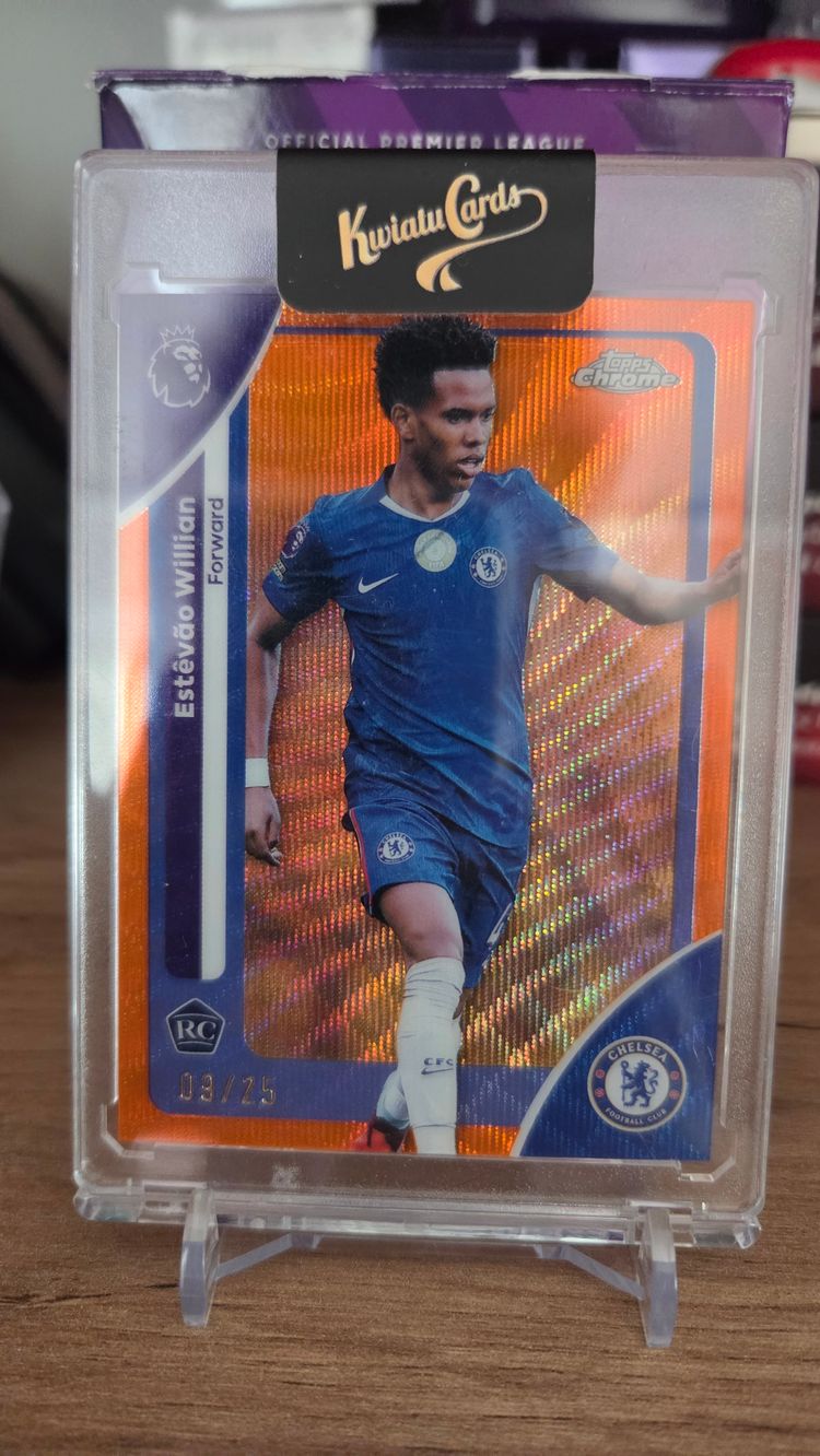 Topps Estevao Chelsea Londyn Topps Chrome Premier League /25 product image